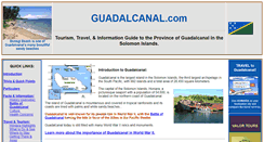 Desktop Screenshot of guadalcanal.com